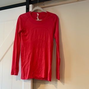 Lululemon Pink Long Sleeve